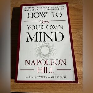 “How To Own Your Own Mind” Paperback Book by Napoleon Hill
